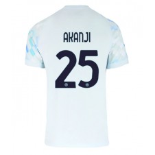 Inter Milan Manuel Akanji #25 Bortedrakt 2025-26 Kortermet